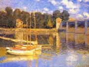 Claude Monet Le Pont d'Argenteuil oil on canvas
